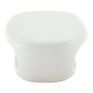 Uttermost Leyton Outdoor Coffee Table - Stylish Glass Reinforced Concrete Design With Storage Space White Cast Gfrc Concrete 50195