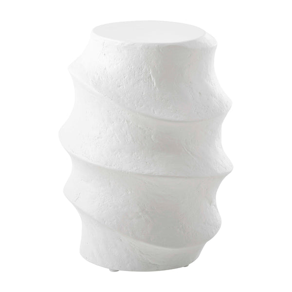 Uttermost Winded Outdoor Coffee Table – Elegant Glass Reinforced Concrete With Contemporary Design White Cast Gfrc Concrete 50201