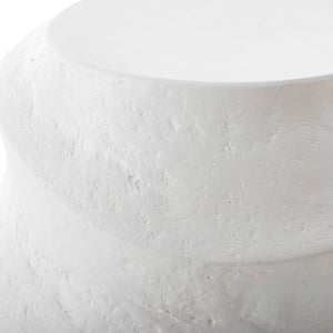 Uttermost Winded Outdoor Coffee Table – Elegant Glass Reinforced Concrete With Contemporary Design White Cast Gfrc Concrete 50201