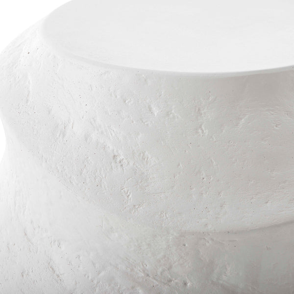 Uttermost Winded Outdoor Coffee Table – Elegant Glass Reinforced Concrete With Contemporary Design White Cast Gfrc Concrete 50201