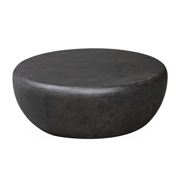 Uttermost Jones Outdoor Coffee Table - Stylish Resin & Concrete Design For Indoor/Outdoor Elegance  Javamix Wood And Plywood With Resin 50252
