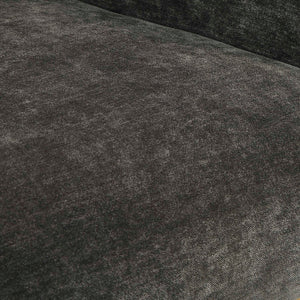 Uttermost Uttermost Hanni Charcoal Counter Stool — Plush Velvet Seat, Brass-Plated Steel Frame, Modern Ergonomic Design 53028