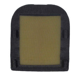 Uttermost Bolster Back Outdoor Dining Chair - Contemporary Style With Durable Oyster White Fabric Black,Gray Metal Aluminium With Cushion Ateja Champagne 090 53044