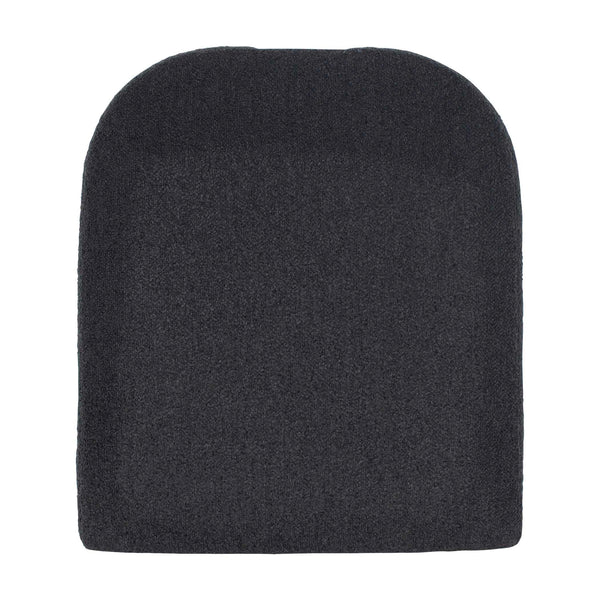 Uttermost Bolster Back Outdoor Dining Chair - Contemporary Style With Durable Oyster White Fabric Black,Gray Metal Aluminium With Cushion Ateja Champagne 090 53044