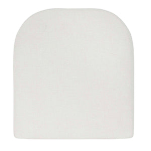 Uttermost Bolster Back Outdoor Counter Stool – Stylish, Durable Seating For Your Modern Patio Space White Metal Aluminium With Cushion Crescent Cloud Dancer 53045