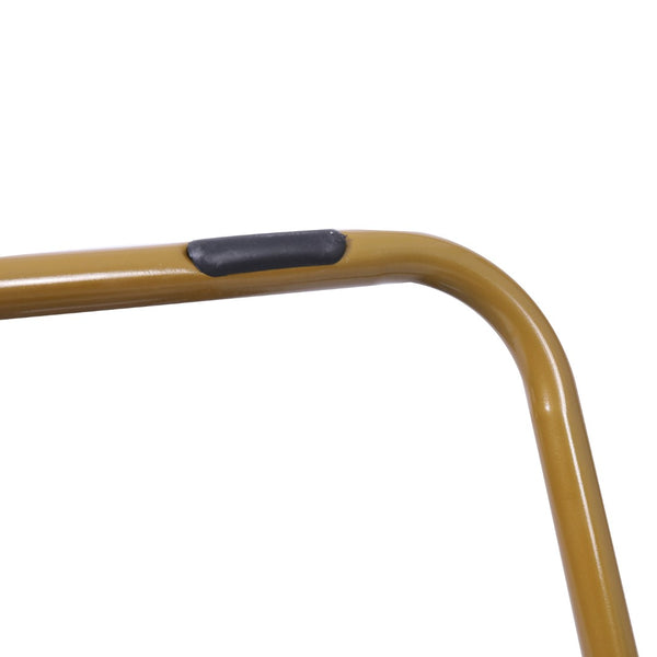 English Elm Archer 28" Oversized Faux Fur Saucer Chair - Stylish, Portable Comfort for Dorms and Living Spaces Aqua Fabric/Soft Gold Frame FV-FSC-027-DTAQ-SGD-GG