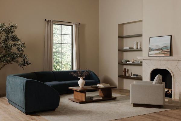 Moe's Home Hillside Framed Painting – Serene Landscape Art With Textured Peaks And Warm Plains For Home Décor Multicolor Canvas,Pine Wood Stretcher Fx-1256-37