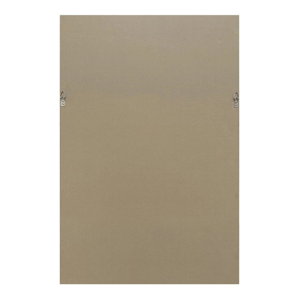 Moe's Home Rogue Framed Abstract Painting With Textured Red Strokes For Warmth And Depth In Home Decor Multicolor Canvas,Pine Wood Stretcher Fx-1262-37