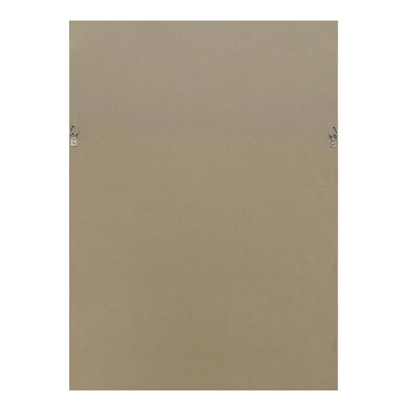 Moe's Home Sola Abstract Print In Vintage Olive And Navy Tones, Tempered Glass With Solid Pine Black Frame Multicolor Paper,Mdf Back Panel Fx-1268-37