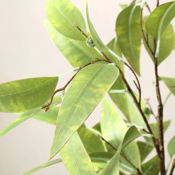 Safavieh FAUX Eucalyptus Potted Tree - Realistic Greenery for Home or Office, Low Maintenance Decor Solution FXP1000A