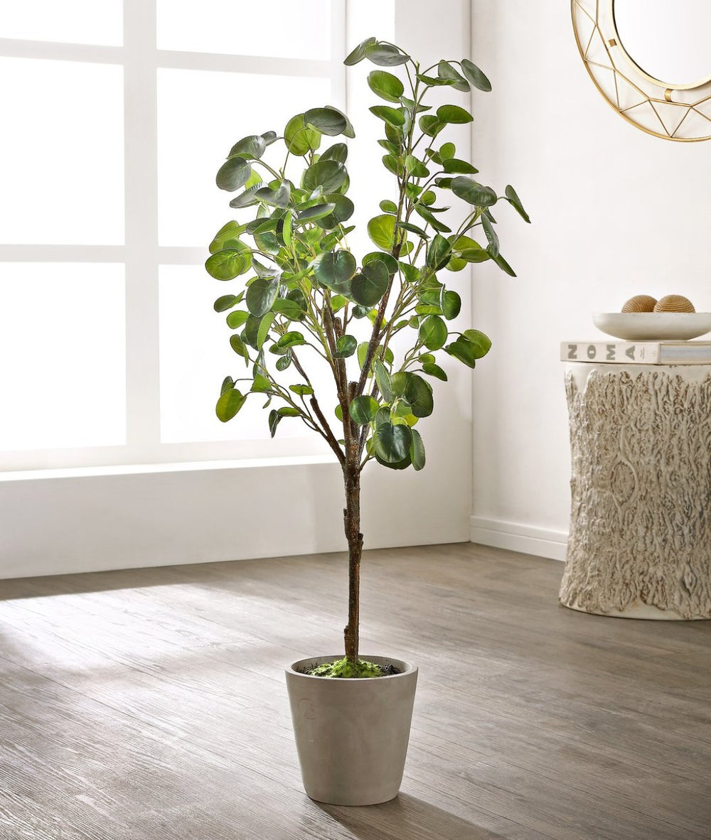 Safavieh FAUX 37 Inch Potted Polyscias Fruticosa Tree - Lifelike Indoor Plant for Effortless Greenery Decor FXP1002A