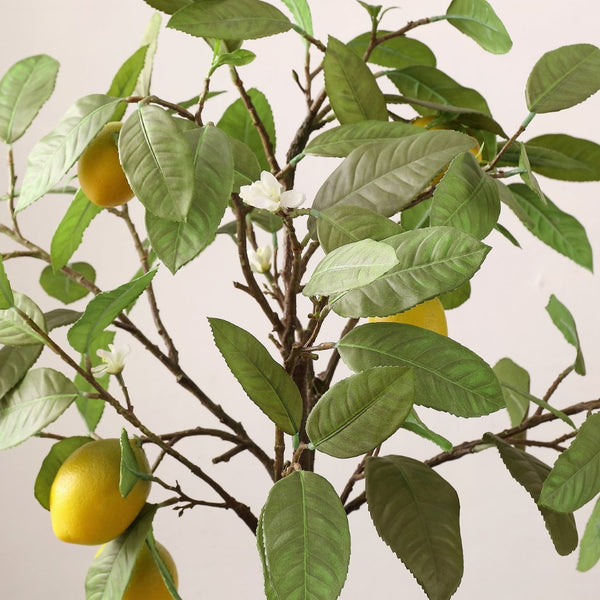 Safavieh FAUX 36 Inch Potted Lemon Tree - Lifelike Greenery for Home or Office, Elegant & Low-Maintenance Accent FXP1005A