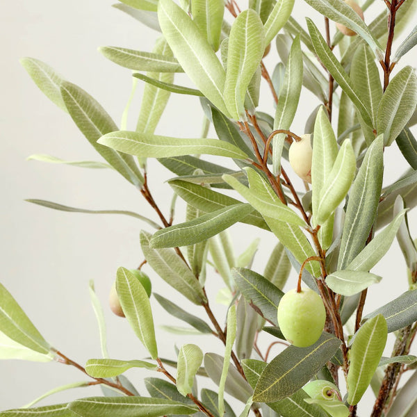 Safavieh FAUX 36 Inch Potted Olive Tree – Lifelike Mediterranean Charm for Year-Round Greenery & Decor FXP1007A