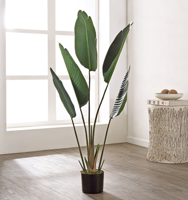 Safavieh FAUX Potted Gladiolus Tree – 48 Inch Realistic Greenery for Home & Office, Low Maintenance Décor Piece FXP1008A