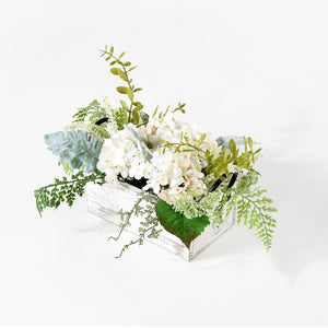 Safavieh FAUX 13-Inch Bright Yellow Hydrangea Potted Arrangement – Lifelike Decor for Any Space, No Maintenance FXP1014A