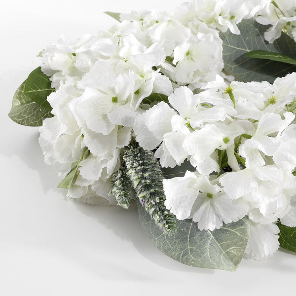 Safavieh FAUX 22 Inch Hydrangea & Magnolia Wreath - Lifelike Floral Accent for Year-Round Home Decor Magic FXP1037A