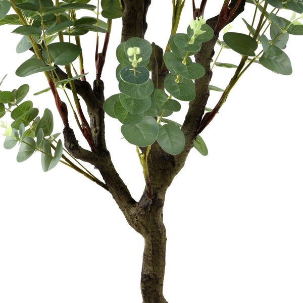Safavieh FAUX 60-Inch Potted Eucalyptus Tree - Realistic Greenery for Elegant Home & Office Decor Solutions FXP2001A