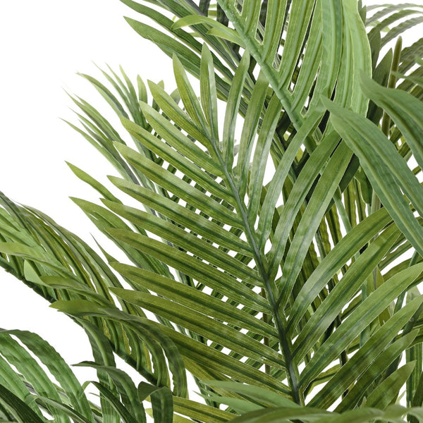 Safavieh FAUX 49-Inch Potted Golden Cane Palm Tree - Lifelike Tropical Decor for Homes, Offices & Events FXP2006A