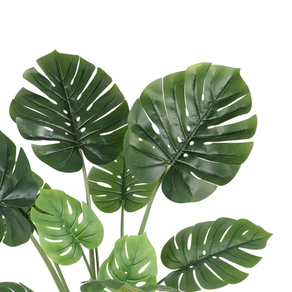 Safavieh FAUX 43-Inch Potted Monstera Tree - Lifelike Tropical Home Decor, No Maintenance & Realistic Design FXP2010A