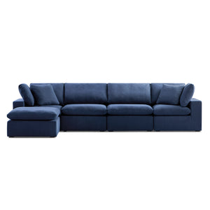 Bowe Chaise Shaped Sectional Salt Flat - Bowe Chaise Shaped Sectional Slate SFBOGRSEC03SL Malouf