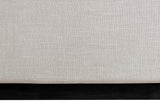 Flynn Beige Linen Textured Fabric Twin Bed FlynnBeige-T Meridian Furniture