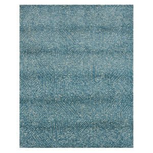 Folly Beach Aqua 9' 6" x 12' 11" Area Rug Karastan Rugs