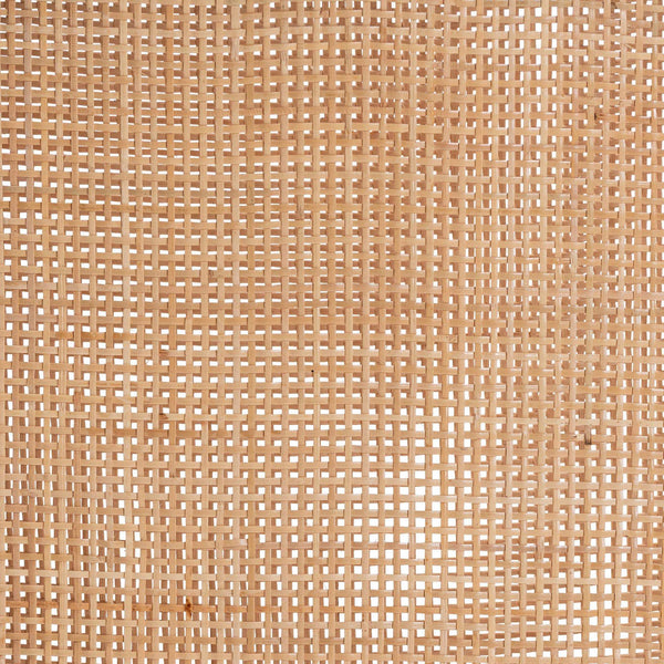 Bali & Pari Franco Acacia Wood Rattan Dining Chair Handcrafted Bohemian Style