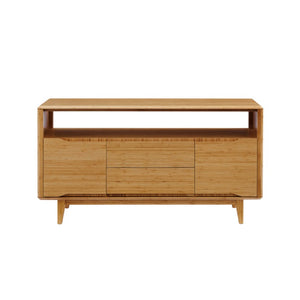 Greenington Currant Solid Bamboo Media Cabinet Mid-century Modern Storage with Cord Management G0034CA