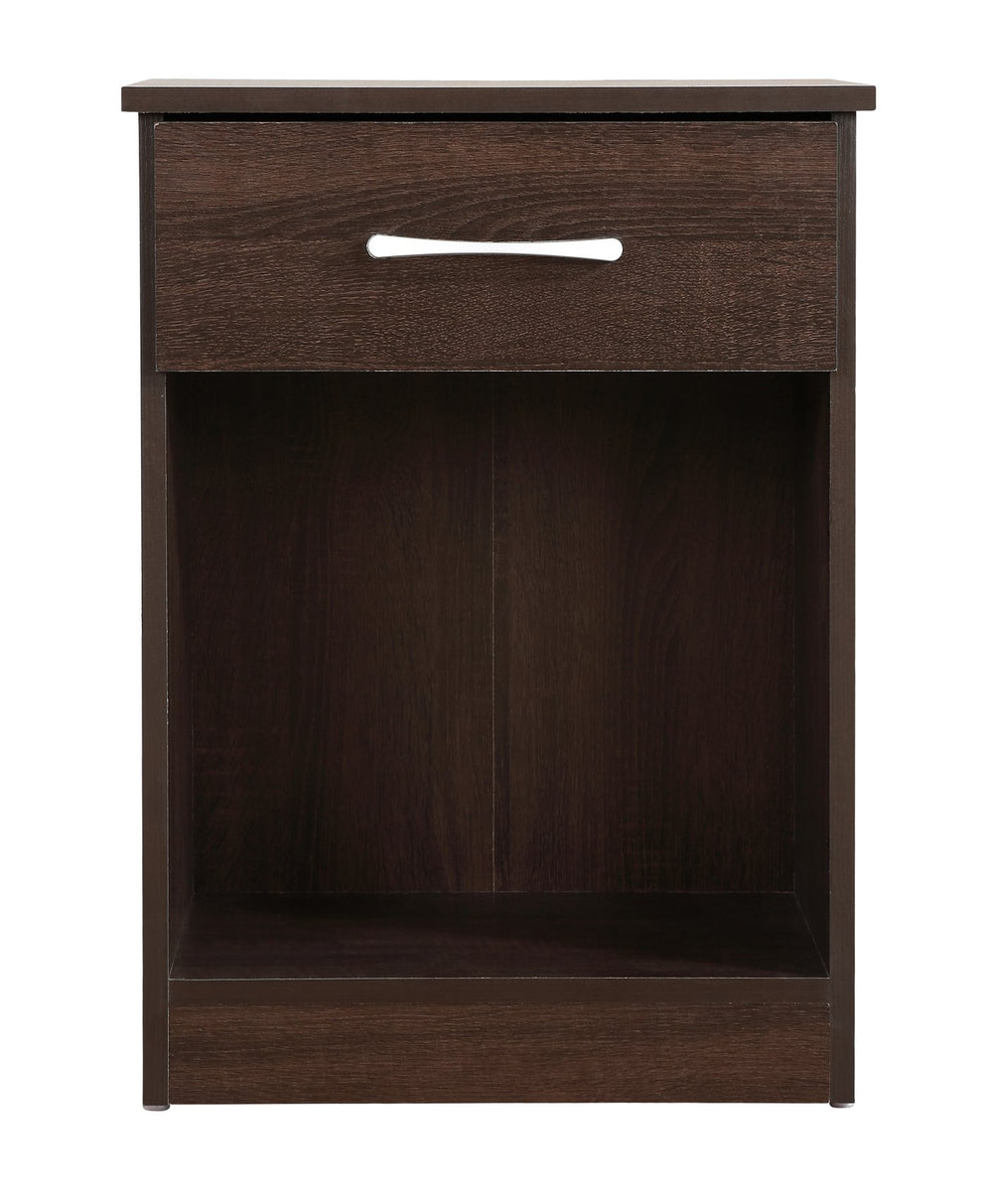 English Elm Charming Wenge Nightstand - Sleek, Compact Design Perfect For Small Spaces & Easy Assembly Solutions B078112010