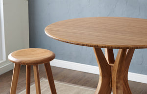 Greenington Mimosa Solid Moso Bamboo Bar Height Table Eco Friendly Pub Style Dining G0062CA