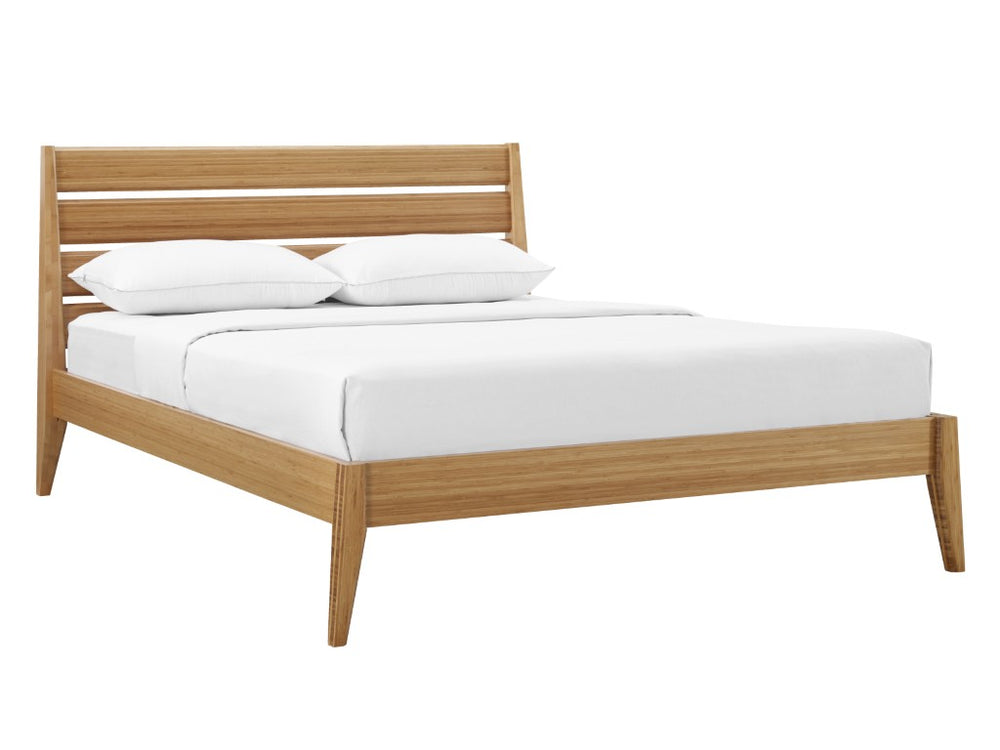 Greenington Sienna Queen Platform Bed Solid Moso Bamboo Frame with Clean Lines Modern Bedroom Caramelized G0090CA