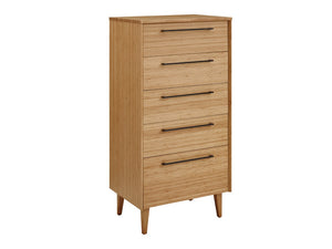 Greenington Sienna Solid Bamboo Tall Chest with Five Soft Close Drawers for Modern Bedrooms G0093CA