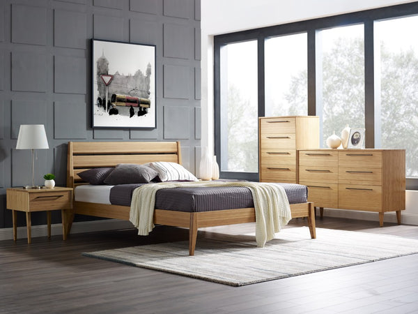 Greenington Sienna Solid Bamboo Tall Chest with Five Soft Close Drawers for Modern Bedrooms G0093CA