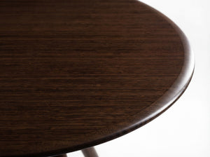Greenington Sitka Solid Bamboo Round Dining Table Pedestal Base Seats 4 Eco Modern Design G0097BL