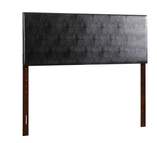 English Elm Contemporary Steel Bed Frame Tall Headboard Minimalist Matte Finish Bedroom Anchor Black B078112017
