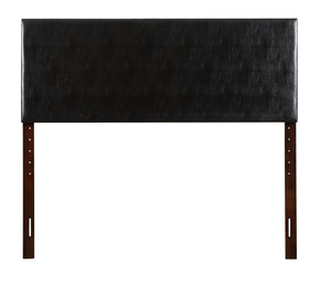 English Elm Contemporary Steel Bed Frame Tall Headboard Minimalist Matte Finish Bedroom Anchor Black B078112017