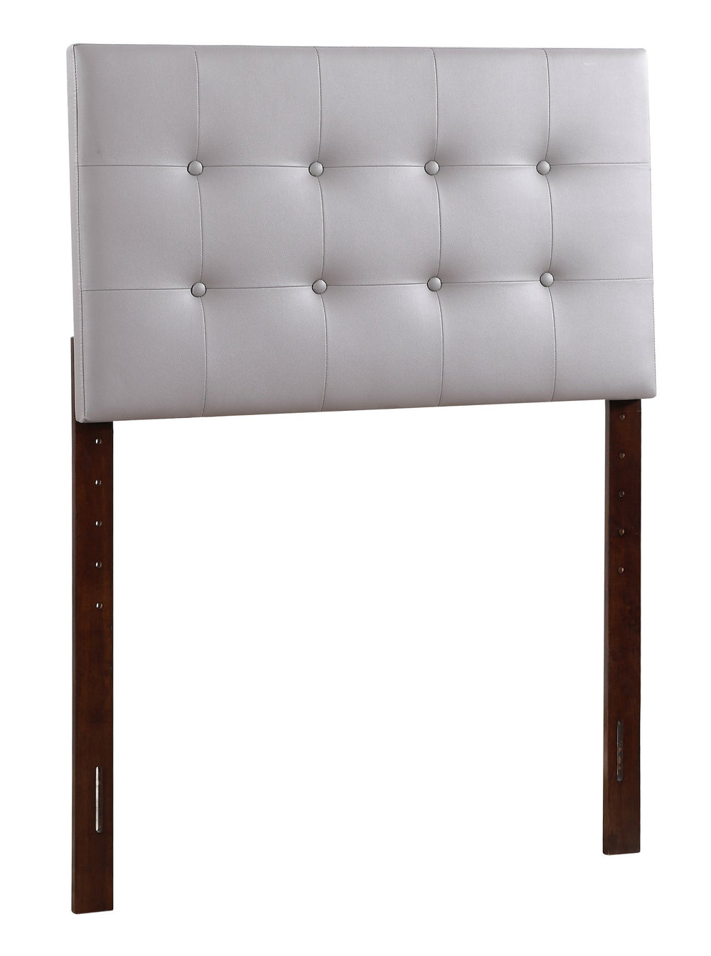 English Elm Stylish Upholstered Adjustable Headboard Neutral Fabric Versatile Bedroom Accent Light Grey B078112042