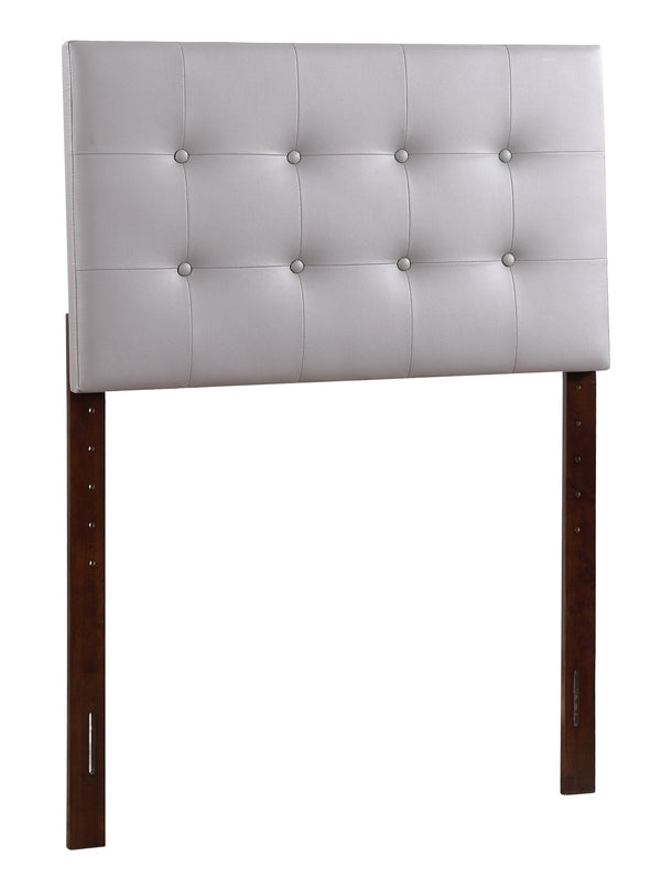 English Elm Stylish Upholstered Adjustable Headboard Neutral Fabric Versatile Bedroom Accent Light Grey B078112042