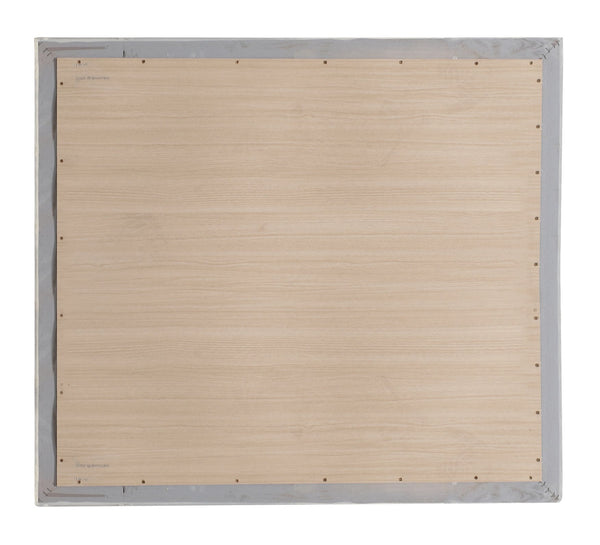 English Elm Contemporary Silver Metallic Wall Mirror 39"H x 35"W — Sleek Lightweight Frame, Brightens Rooms Elegantly Champagne 40 L x 36 W x 2 H B078108036