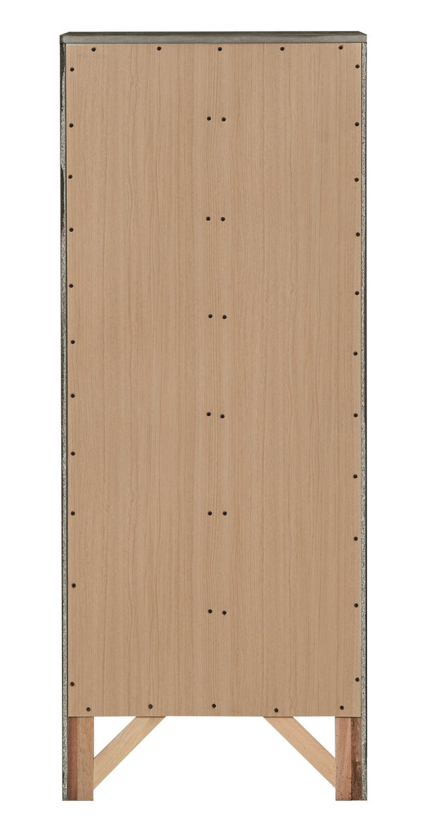 English Elm Marilla G1505-LC Lingerie Chest Gray — 7-Drawer Felt-Lined Top, Dovetail Drawers, Solid Veneer Craftsmanship B078107815