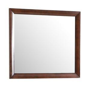 English Elm Marilla G1525-M Mirror with High-Quality Low-Distortion Glass for Sleek Modern Dresser Mounting Options Cappuccino 40 L x 36 W x 2 H B078108042
