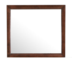 English Elm Marilla G1525-M Mirror with High-Quality Low-Distortion Glass for Sleek Modern Dresser Mounting Options Cappuccino 40 L x 36 W x 2 H B078108042