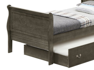 English Elm Charming Gray Twin Storage Bed – Stylish, Space-Saving Design With Built-In Storage For Small Rooms B078S00313