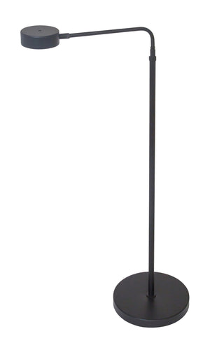 House Of Troy Generation Adjustable Led Floor Lamp With Touch Dimming - Modern Lighting For Any Space Black Metal G400-blk