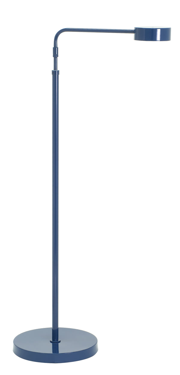 House Of Troy Generation Adjustable Led Floor Lamps - Modern Design With Touch Dimming For Ultimate Versatility Navy Blue Metal G400-nb