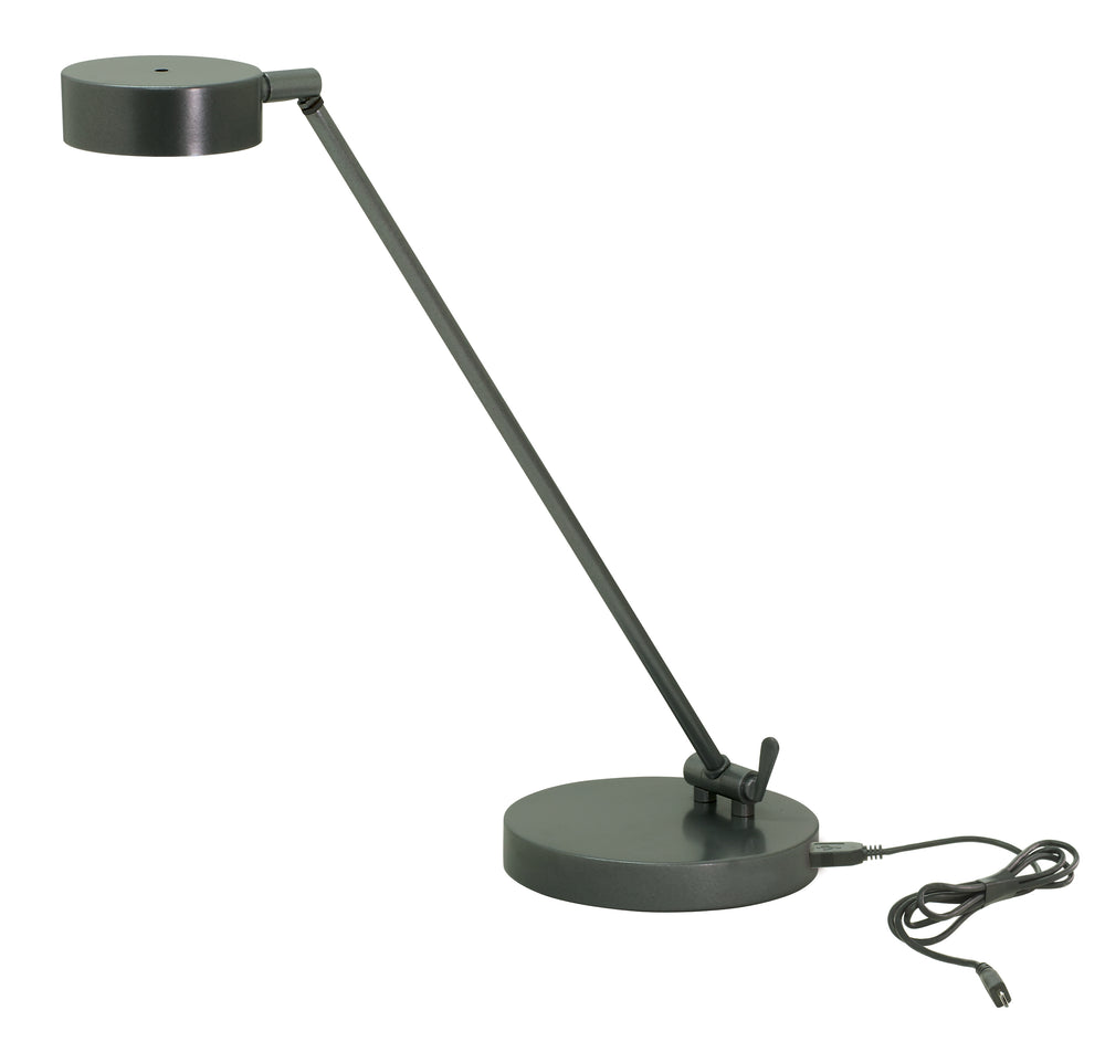 House Of Troy Generation Adjustable Led Table Lamps With Touch Dimming And Usb Charging For Modern Spaces Navy Blue Metal G450-nb