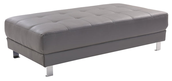 English Elm Stylish Teal Upholstered Bench Ottoman for Living Room Seating and Everyday Use B078108249