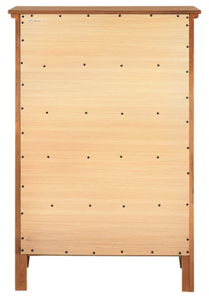 English Elm Hammond Elegant Silver Champagne Dresser with Dovetail Drawers, Soft-Close Hardware, Durable Veneer Finish Oak 52 L x 35 W x 21 H B078108322