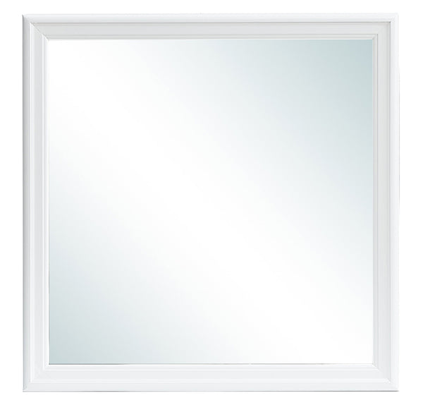 English Elm Lorana G6590-M Mirror - Elegant Silver Champagne Finish, Versatile For Any Room Décor, 38" X 38" B078108363