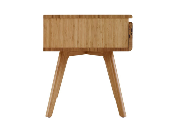 Greenington Azara Solid Bamboo Nightstand with Tiger Drawer Front for Modern Bedroom Decor Caramelized GA0003CA